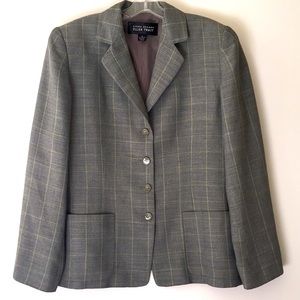 ELLEN TRACY Grey Blazer